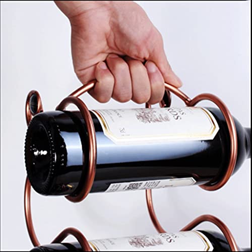 Soporte de vino de acero inoxidable estilo europeo miniatura 5