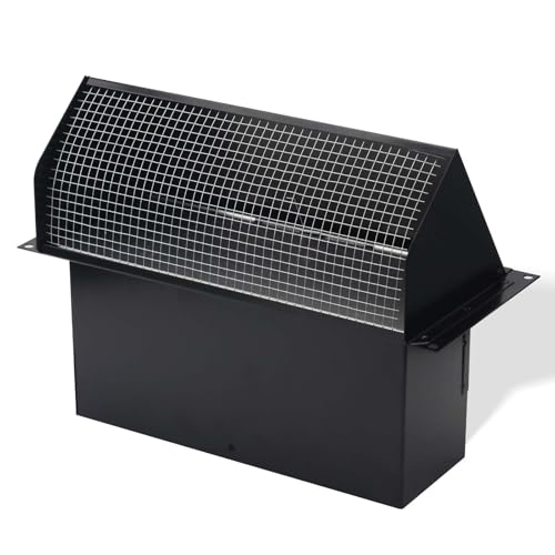 Wosijm Wall Vent Cap for Broan Exhaust Fan for Kitchen Range Hood Bathroom...