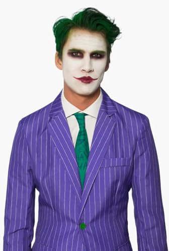 Suitmeister OBAS-0047 Men'S Costume - The Joker Dc Character Slim Fit Suit thumb #1
