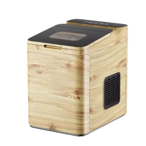 Máquina de hielo portátil Máquina for hacer hielo for encimera, 9 cubitos de bala listos en 6 minutos, autolimpiable, 2 tamaños en forma de bala, perfecta for fiesta en el bar de la oficina en casa Má