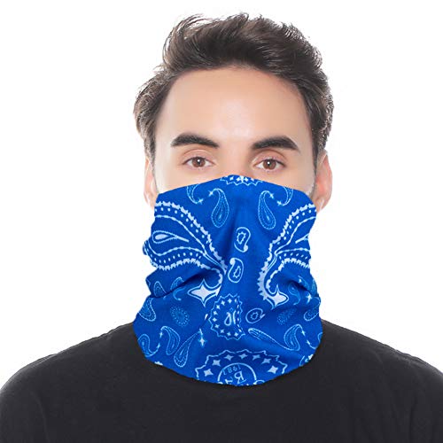 Image of 6PCS Outdoor Magic Headband Elastic Seamless Bandana Scarf UV Resistence Sport Headwear