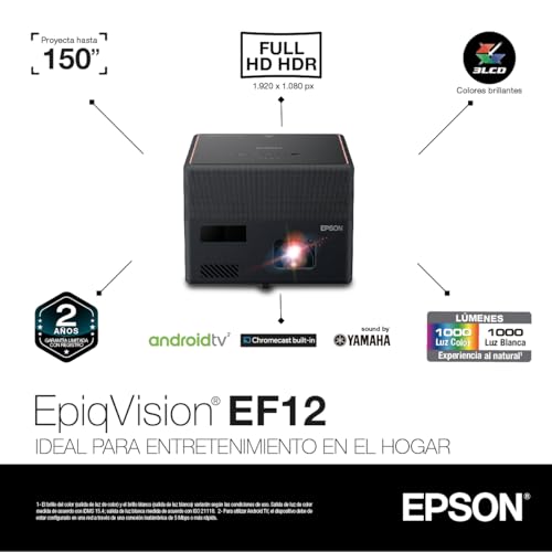 Epson EpiqVision Mini EF12 Projector