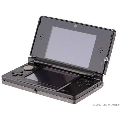 Nintendo 3DS Cosmo Black Handheld System (Renewed)