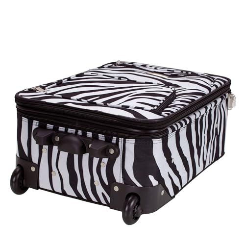 Miniatura 8 de Rockland - Juego De Maletas Adulto Unisex, F102-Zebra