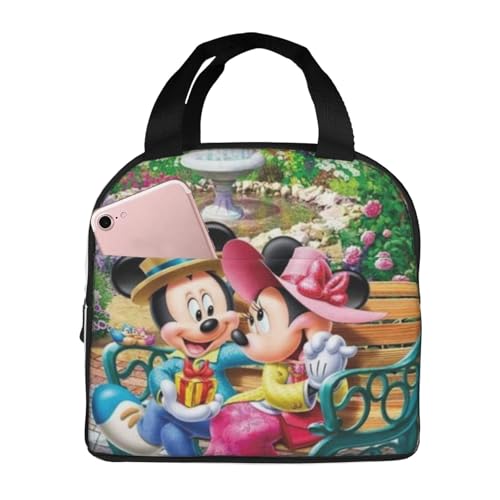 ミッキーマウス くまのプーさん 弁当袋 保温ランチバッグピクニックバッグ かわいい ff60
