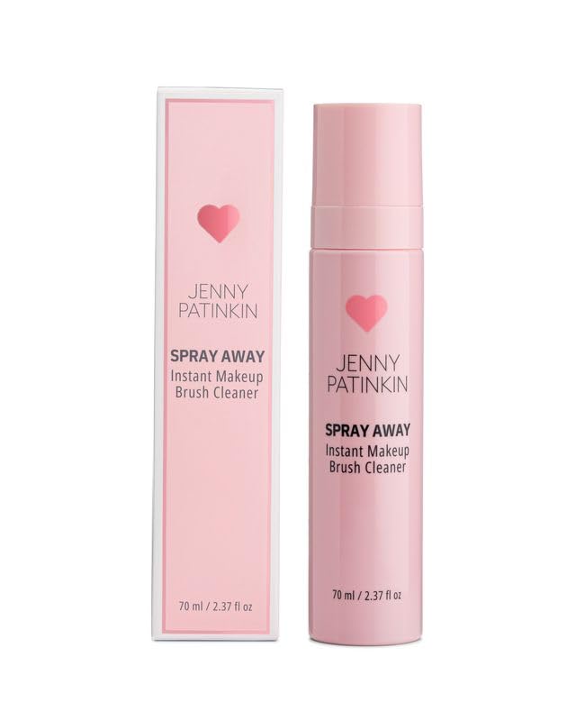 JENNY PATINKIN Instant Makeup Brush Cleaner Spray Cleaner Solution for Makeup Brushes Makeup Sponge & Powder Puff Professional & Travel-Sized Sanitizing Spray Quick Drying. (2.37 fl oz)