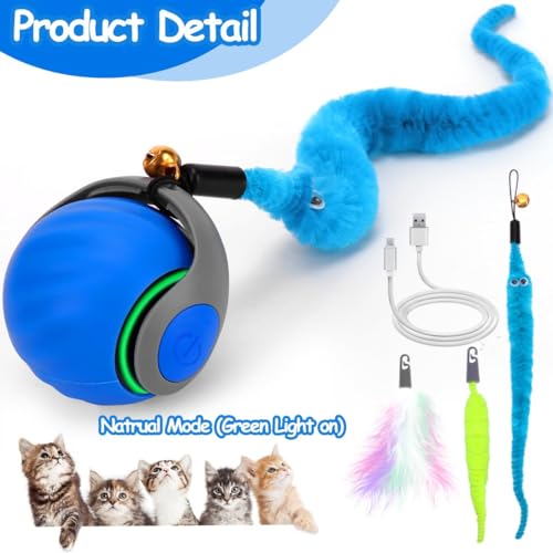 Interaktives-Katzenball-Spielzeug-Elektrisch-Katzenspielzeug-Ball-interaktives-Spielzeug-mit-Schwanz-fur-Katzen-Katzenspielzeug-SelbstbeschaftigungUber-USB-WiederaufladbaresShort-Tail-blau | Dealmeister.io Alt tag für bilder post titel