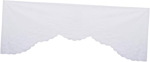 Veemoon Cortinas Brancas Cortina Estilo Europeu Branco Camada De Cozinha Cortinas Transparentes Cortina De Café Cortinas Transparentes Cortinas Brancas Persianas Transparentes Janela