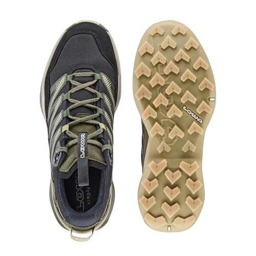 LOWA Halbschuh MADDOX PRO GTX LO schwarz/oliv, 45