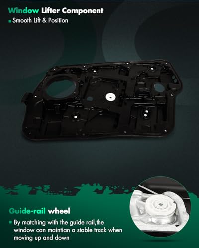 Image of SCITOO Power Window Regulator with and o Motor fit for 2011 2012 2013 2014 for Hyundai Sonata Front Right Side 752-929