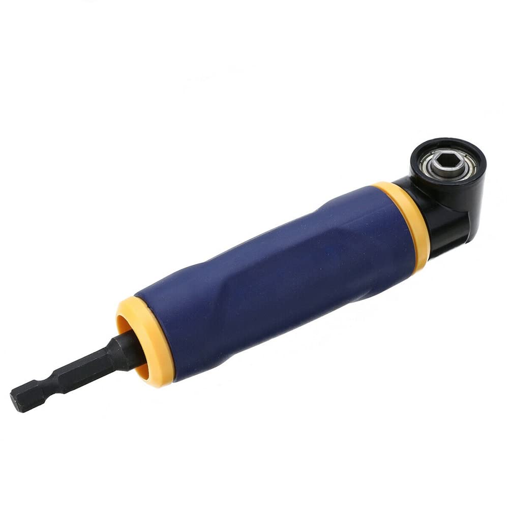 Adaptador de controlador de broca de ángulo magnético de 1/4 pulgadas, destornillador de extensión, tubo de perforación, soporte de manga de broca Hexagonal, herramienta eléctrica