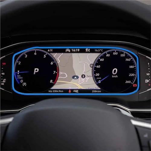 Verre trempé protège écran GPS VW Taigo 2022 anti rayures 9,2 pouces