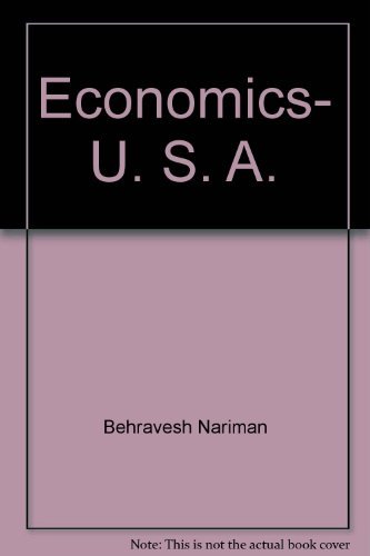 Economics, U. S. A. 0393955338 Book Cover