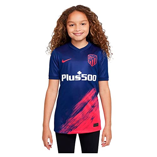 Nike Atlético de Madrid Temporada 2021/22 - Camiseta Segunda Equipación de Juego, Niño/a Unisex, L