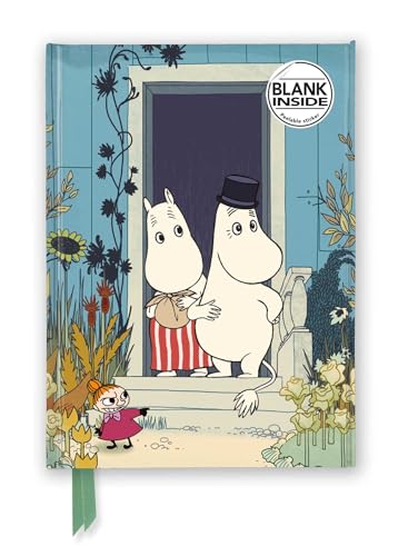 Moomins on the Riviera (Foiled Blank Journal) (Flame Tree Blank Notebooks)