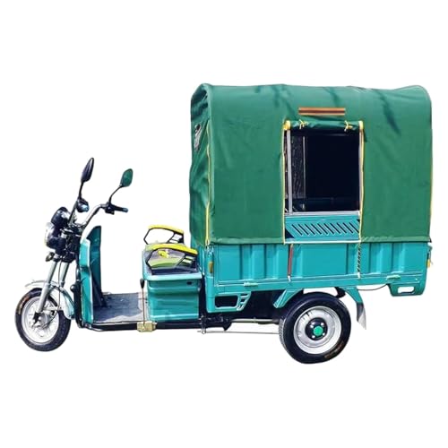 Bâche imperméable pour tricycle de livraison et housse de protection de marchandises