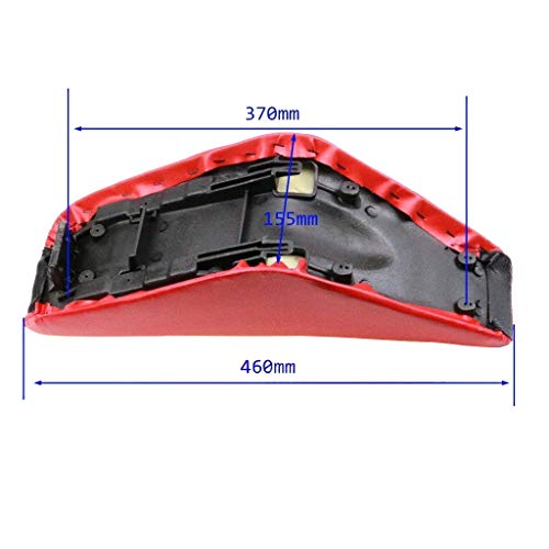 Jcmoto Tall Seat For Crf Xr Crf50 Xr50 50Cc 70Cc 110Cc 125Cc Dirt Pit Bike (Red) #TOP5