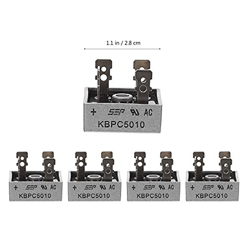 5 Unidades Ponte Retificadora Retificador Monofásico Diodo Retificador De Ponte Diodo Eletrônico Com