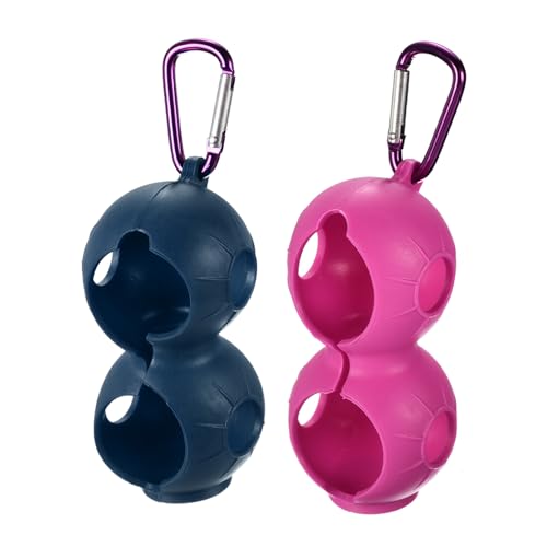 Porte-balles de golf en silicone coloré pour des parcours fluides entre amis