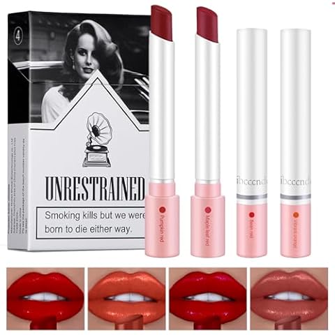 Leogony Velvet Matte Nude Lipstick Set Cover