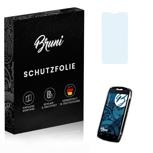 Bruni Schutzfolie kompatibel mit Doogee T5 Folie, glasklare Bildschirmschutzfolie (2X)