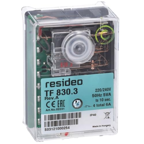 Resideo Satronic Tf 830.3 Automatización De La Caldera De Aceite, Reemplazo Para Tf 801, 02231, 02231u Para Buderus, Girsch