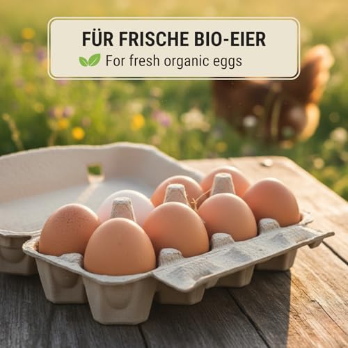 Leimüller Hühnerfutter Bio Müsli 25 kg - Alleinfuttermittel für Hühner & Legehennen - Für leckere & stabile Eier - Hühnerfutter 25kg aus Bio Zutaten - Handabgefüllt mit Liebe