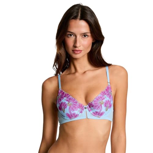 Morgan - Clemence Damen-BH mit geformten Schalen, blau, 70C