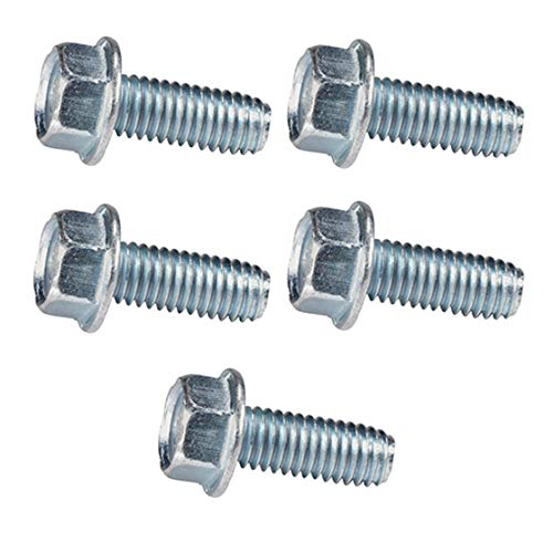 Tornillos autorroscantes cabeza hexagonal 5 unidades