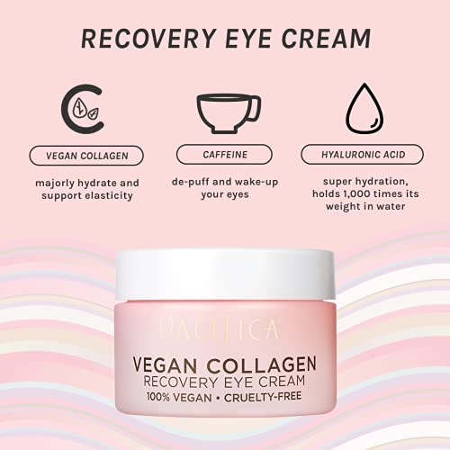 Pacifica HU-XI-162 Beauty Vegan Collagen Overnight Recovery Face Cream + Undereye Eye Cream Set thumb #1