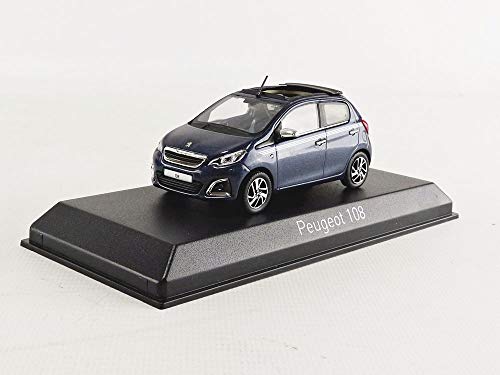 Preisvergleich Produktbild Norev 471801 Peugeot 108 TOP! Collection 2017 - Smalt Blue