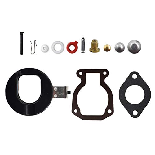 Carburetor Repair Kit W/Float Replacement For Johnson Evinrude 398453 9.9 Hp 15 Hp 1974-1988 #TOP2