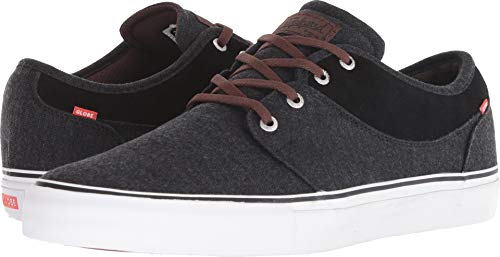 Image of Globe Men's Mahalo Skate Shoe, Black Canvas /Chestnut, 7 Medium US
