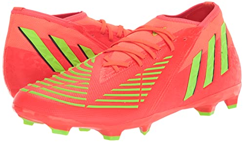 Adidas Unisex Edge.2 Predator Firm Ground Soccer Shoe, Solar Red/Solar Green/Black, 8.5 Us Men #TOP6