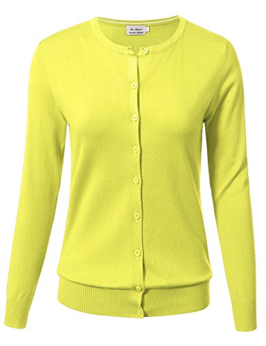 Image of Allsense Women's Long-Sleeve Crewneck Cardigan