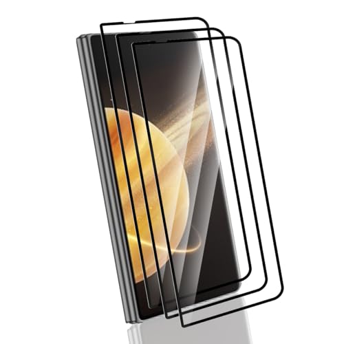 Yonntmmi Protector de Pantalla para Honor Magic V3 Cristal Templado 3 Piezas, Película Protectora 9H Antiarañazos HD Vidrio Templado por Honor MagicV3