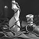 YUZHO Bondage Set Seil 2x5m SM Bondage Bindung Baumwollseil für Adult Play Bondage Sex Play Schwarz Lila
