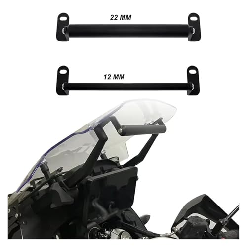Support plaque navigation GPS CFMOTO 800MT barre extension 12mm