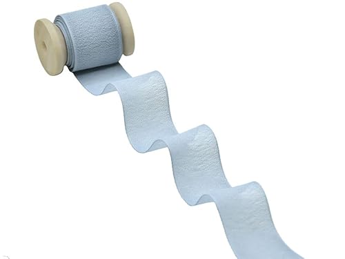 Furlanis - Crêpe Effetto Seta, Nastro Decorativo Per Confezioni, Regali, Tessuto Italiano - Carta Da Zucchero, 25Mm X 25 M