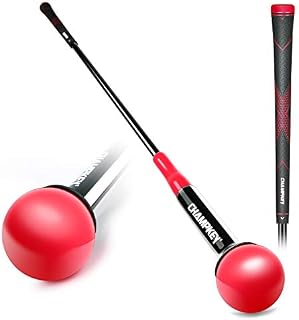 CHAMPKEY Golf Swing Trainer - Tempo & Flexibility Training Aids Warm-Up Stick Ideal for Golf Indoor & Outdoor Practice