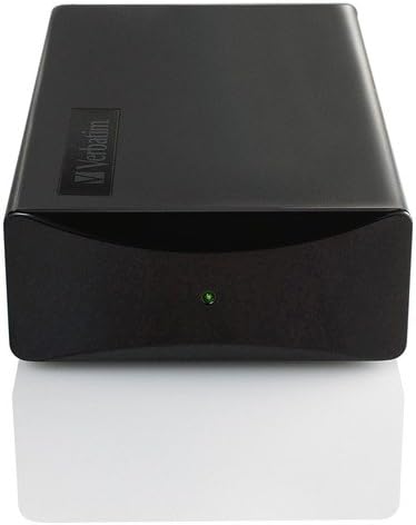 Verbatim 1 TB USB 2.0/Ethernet Network Attached Storage Drive 96799 (Black)