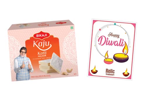 Relic Trademart, Diwali Hamper - Bikaji Kaju Katli 250gm and a lovely Greeting card. (B0BHN2X2P8) Amazon Price History, Amazon Price Tracker