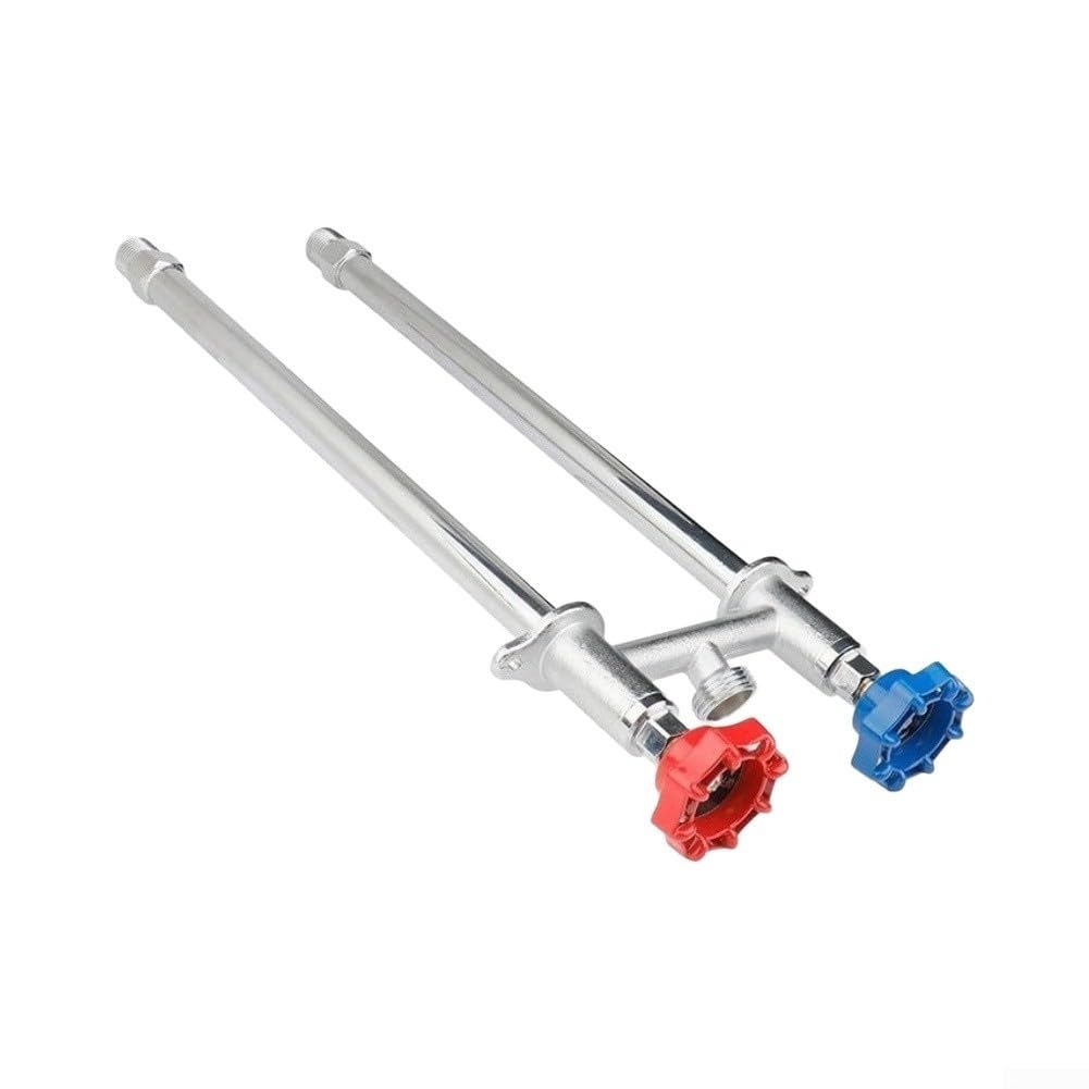 Rubinetto Esterno Antigelo Ottone 1/2 Pollici Hot Cold(Long)