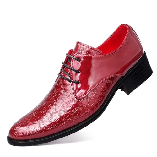 Men's Dress Shoes Formal Oxford Shoes Classic Lace Up Derby Shoes