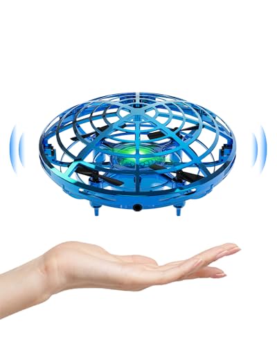 Kiztoys Mini Drohne für Kinder, UFO Fliegender Ball, Infrarot...