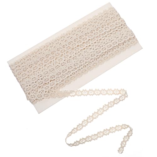 10 Yard Vintage Cotton Lace, Vintage Beige Lace...