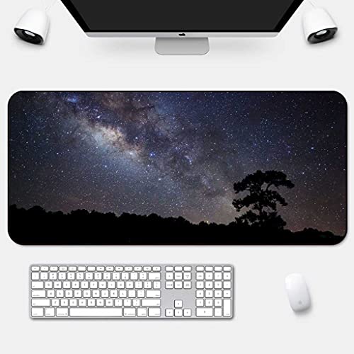 Gamer mouse pad XXL surface antidérapante base caoutchouc noir 800x300