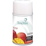 TimeMist 332960TM Metered Fragrance Odor Eliminators Dispenser Refills, Mango, 6.6 oz. Aerosol (Pack of 12)