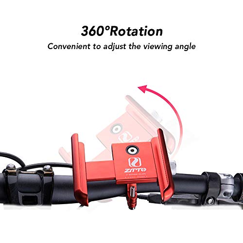 Loijon Suporte do telefone da bicicleta Universal ajustável bicicleta celular GPS Mount Holder Brack