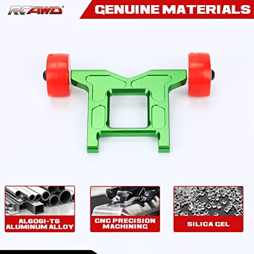Barre à roulettes alu RCAWD double position Arrma Granite Typhon 4S - 2